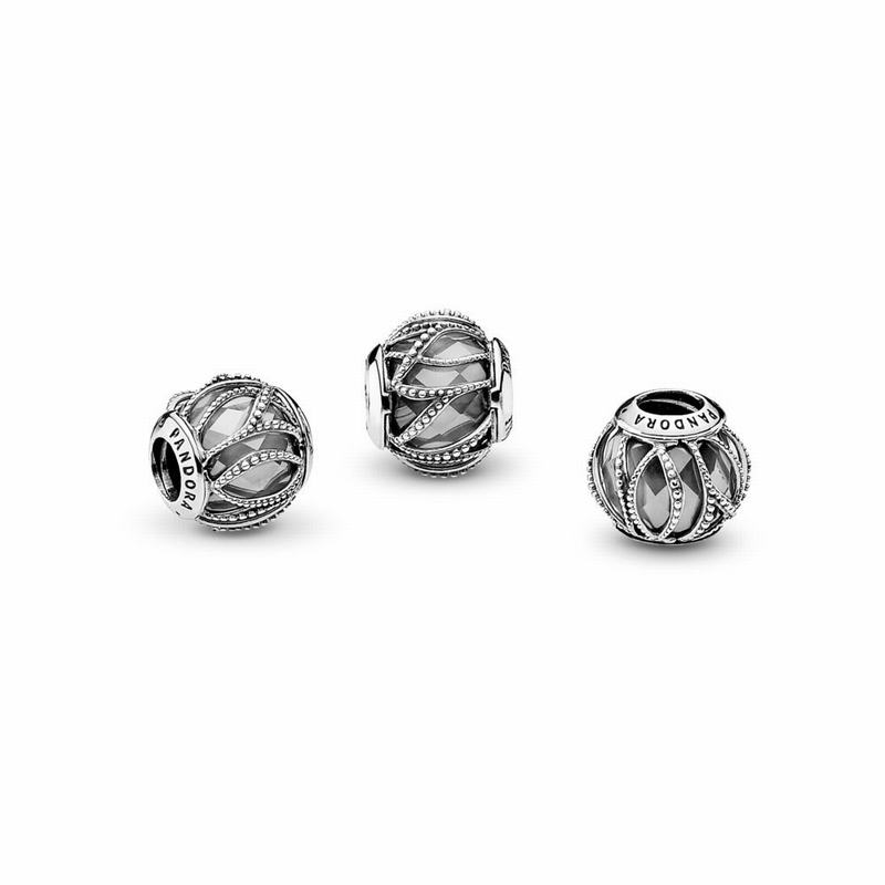 Pandora Australia Intertwining Radiance Charm - Sterling Silver | OULGBN857